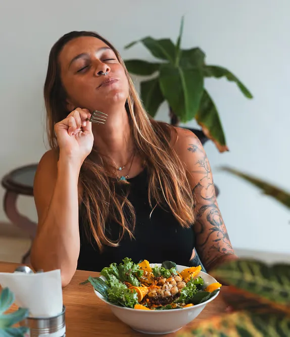 Salat „Veganer Caesar“